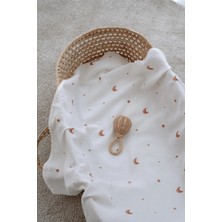 Lollie Baby&Kids Organik Müslin Örtü Bebek Çocuk 80X100 cm - Stars