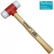 Aesco Mey Ithalat® Topshop 09463 Ağaç Saplı Plastik Tokmak 40 mm