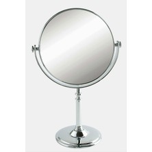 Aesco Yuvarlak Gümüş Renkli Masa Aynası 30 cm (3817)