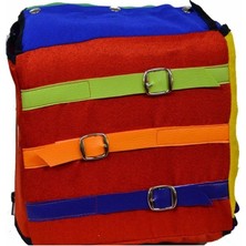 Feyza Design 6 Işlevli Beceriküpü 22X22X22, 2+ Yaş Eğitici Oyuncak