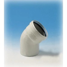 Aesco Mey Ithalat® Ege Yıldız 50X45 Pvc Açık Dirsek 3,2 mm