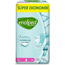 Aesco Mey Ithalat®   Extra Hijyen Uzun Ped Süper Eko 18 Adet