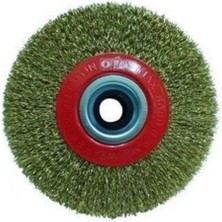 Aesco Mey Ithalat® Hawk 10103 Daire Fırça Sarı Telli 125X25 mm