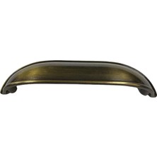 Aesco Mey Ithalat® Midye 96 mm Antik Sarı Kulp