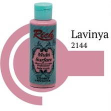 Aesco Mey Ithalat® Rich Multi Surface 2144 Lavinya Akrilik Boya 120 cc