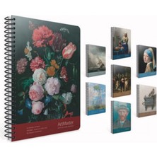 Gıpta Spiralli Defter Artmaster Karton Kapak Çizgisiz 100 Yp 17X24 5599