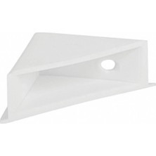 Aesco Mey Ithalat® Sineklik Köşe Mukavemet Takozu Beyaz Muska