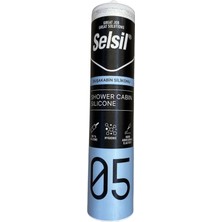 Aesco Mey Ithalat® Selsil 05 Mutfak Duşakabin Silikonu Şeffaf 280 ml