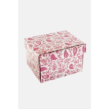 Aesco Çini Desenli Kapaklı Saat Kutusu