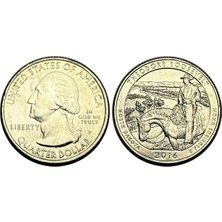 Amerika 2016 Yılı Hatıra Theodore Roosevelt Quarter Dolar