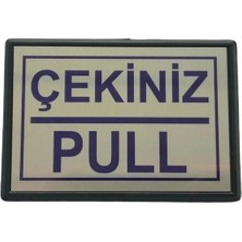 Aesco Mey Ithalat® Cemax Yönlendirme Küçük Çekiniz (Pull) 10X7 cm