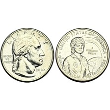 Amerika 2022 Yılı Hatıra Dr. Sally Ride Quarter Dolar
