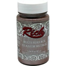 Aesco Mey Ithalat® Rich Multi Surface Titanium 2528 Antik Pembe Metalik 90 cc