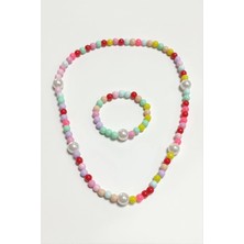 Aesco Inci Boncuk Çocuk Set Kolye