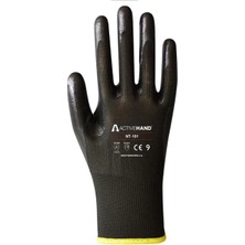 Aesco Mey Ithalat® Active Nt 101 Pu Siyah Nitril Eldiven 10 Numara