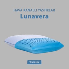 Viscoshy Lunavera Airflow Hava Kanallı Ortopedik Visco Yastık Premium Ortopedik  Visko, Lüks, Visco Yastık