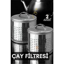 Aesco Mey Ithalat® Çay Filtresi Bitki Çayı Filtresi Metal