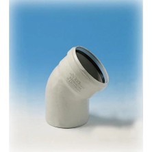 Aesco Mey Ithalat® Ege Yıldız 75X45 Pvc Açık Dirsek 3,2 mm