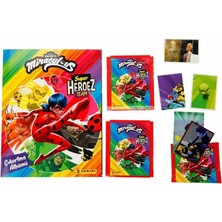 Aesco Mey Ithalat® Lady Bug ve Super Cat Çıkartma Albümü