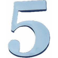 Aesco Mey Ithalat® Cemax Villa Boy 5 Rakamı 8,5 cm Yapışkanlı