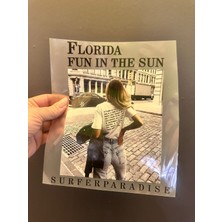 Gönülden Tasarım Ütü Ile Yapışan Kız Görselli Transfer Tişört Bakı Arma 20X15 cm