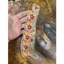 Gönülden Tasarım 75X4 cm Nakış Işleme Şerit Dikiş Aksesuarı