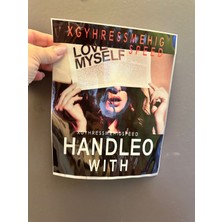 Gönülden Tasarım 23X18 cm Ütü Ile Yapışan Kız Görselli Transfer Baskı Arma