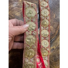 Gönülden Tasarım 120X4 cm Osmanlı Nakış Işleme Şerit Dikiş Aksesuarı