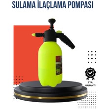 Aesco Mey Ithalat® Ayarlı Nozullu 2l Basınçlı El Püskürtücü Jant Cam Temizlik Cila Için