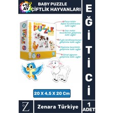 Feyza Design Bebek Gelişim Görsel Algı ve Düşünme Beceri Eğitici Puzzle