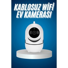 Aesco Mey Ithalat® Mini Ip Kamera Hareketli Güvenlik Kamerası Kablosuz Wifi Kamera Mikrofonlu