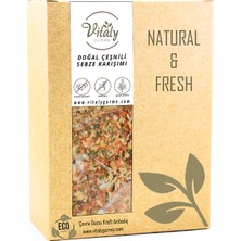 Vitaly Gurme Doğal Çeşnili Sebze Karışımı 100 gr Katkısız ve Taze Aroma ile Sağlıklı Lezzet