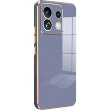 Aesco Mey Ithalat®  Xiaomi Poco M6 Pro 4g Kılıf Volet Silikon - Mavi