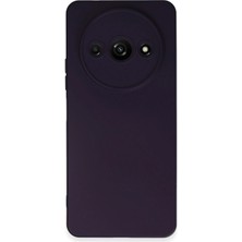 Aesco Mey Ithalat®  Xiaomi Redmi A3 4g Kılıf Nano Içi Kadife Silikon - Mor