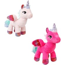 Aesco Mey Ithalat® 63018 Peluş 30 cm Kanatlı Unicorn
