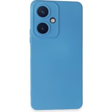 Aesco Mey Ithalat®  Vivo Y27 Kılıf Nano Içi Kadife Silikon - Mavi