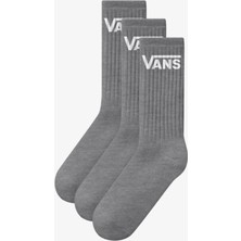 Vans Classic Crew Unisex Gri Çorap.-