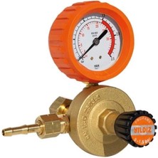 Aesco Mey Ithalat® Yıldız 5120 Basınç Düsürücü Propan (Lpg) Manometreli