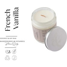 French Vanilla - Kokulu Premium Mum - Kremsi Vanilya ve Sıcak Baharatların Rahatlatıcı Kucaklaması