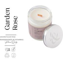 Garden Rose - Kokulu Premium Mum - Taze Gül Bahçesi ve Zarif Çiçeklerin Büyüsü