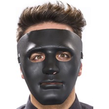 Gray Line Gry Siyah Renk Hip Hop Anonim Jabbawockeez Dans Maskesi 18X19 cm Nel1