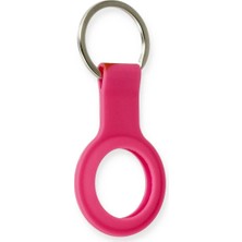 Gray Line Gry  Airtag Silikon Kılıf - Pembe Nel1