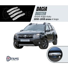 Fams Otomotiv Dacia Duster Krom Kapı Kolu 4 Kapı 2010-2018 Paslanmaz Çelik