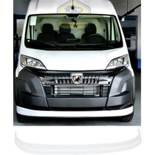 Otokap Universal Peugeot Boxer 2014-2025 Ön Tampon Lip Eki Karlık Beyaz Piano Black Akrilik