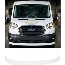 Otokap Universal Ford Transit 2014-2018 Ön Tampon Lip Eki Karlık Beyaz Piano Black Akrilik