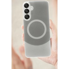 Gray Line Gry  Samsung A26 Kılıf Maya Karbon Kapak - Kahverengi Nel1