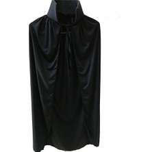 Gray Line Gry Siyah Yakalı Pelerin - Vampir Pelerin - Dracula Pelerin 90 cm Nel1