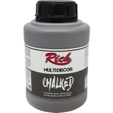 Rich Multi Decor Retro Siyah Akrilik Boya 1750 gr Ultra Mat Özellikli Kullanım Kolaylığı
