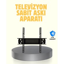 Aesco Mey Ithalat® 32-65” Tv Duvar Askı Braketi 75 kg Kapasiteli Anti Statik Boya