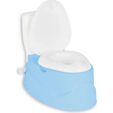 Aesco Mey Ithalat® 07 569 Konuşan Eğitici Klozet Mavi -Oyuncak